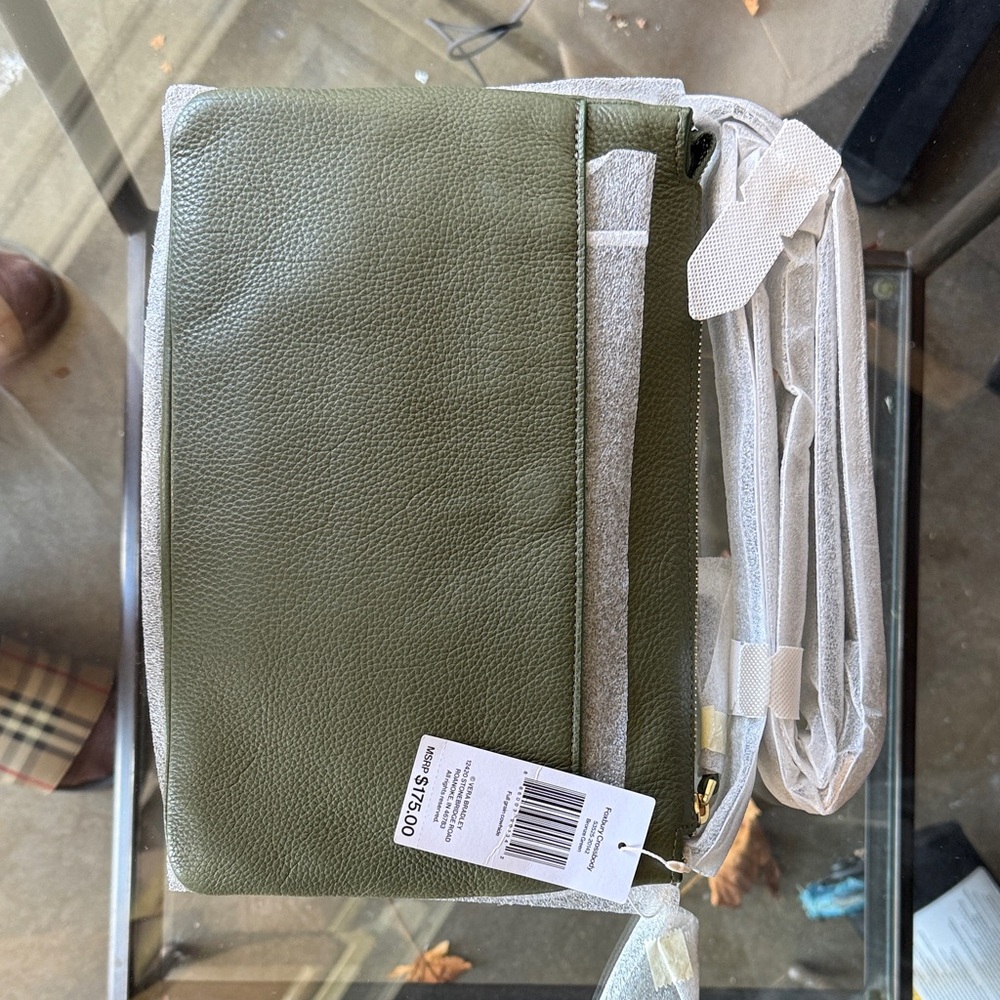 Vera Bradley Foxbury Crossbody in Bronze Green